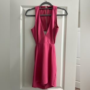 NBD pink dress size small from revolve valentines cocktail formal event dress